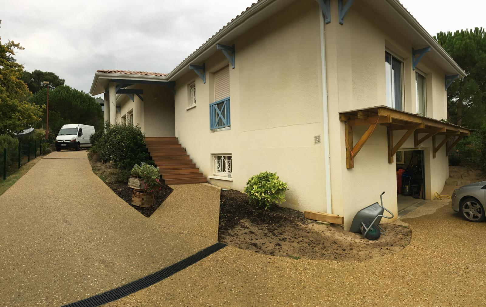 Avant travaux - Cap Ferret - Création massif