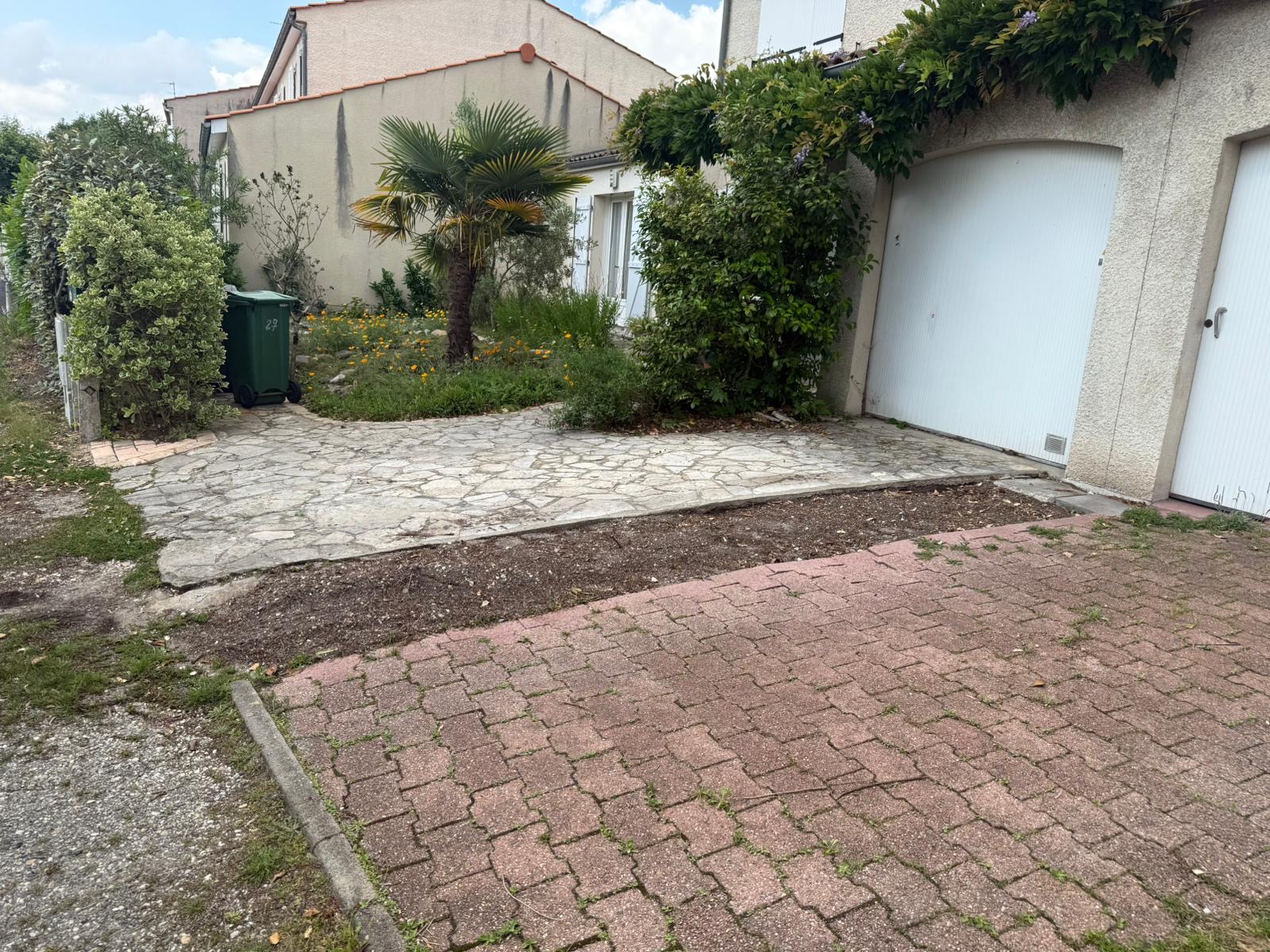 Mérignac - Création séparation bois 1