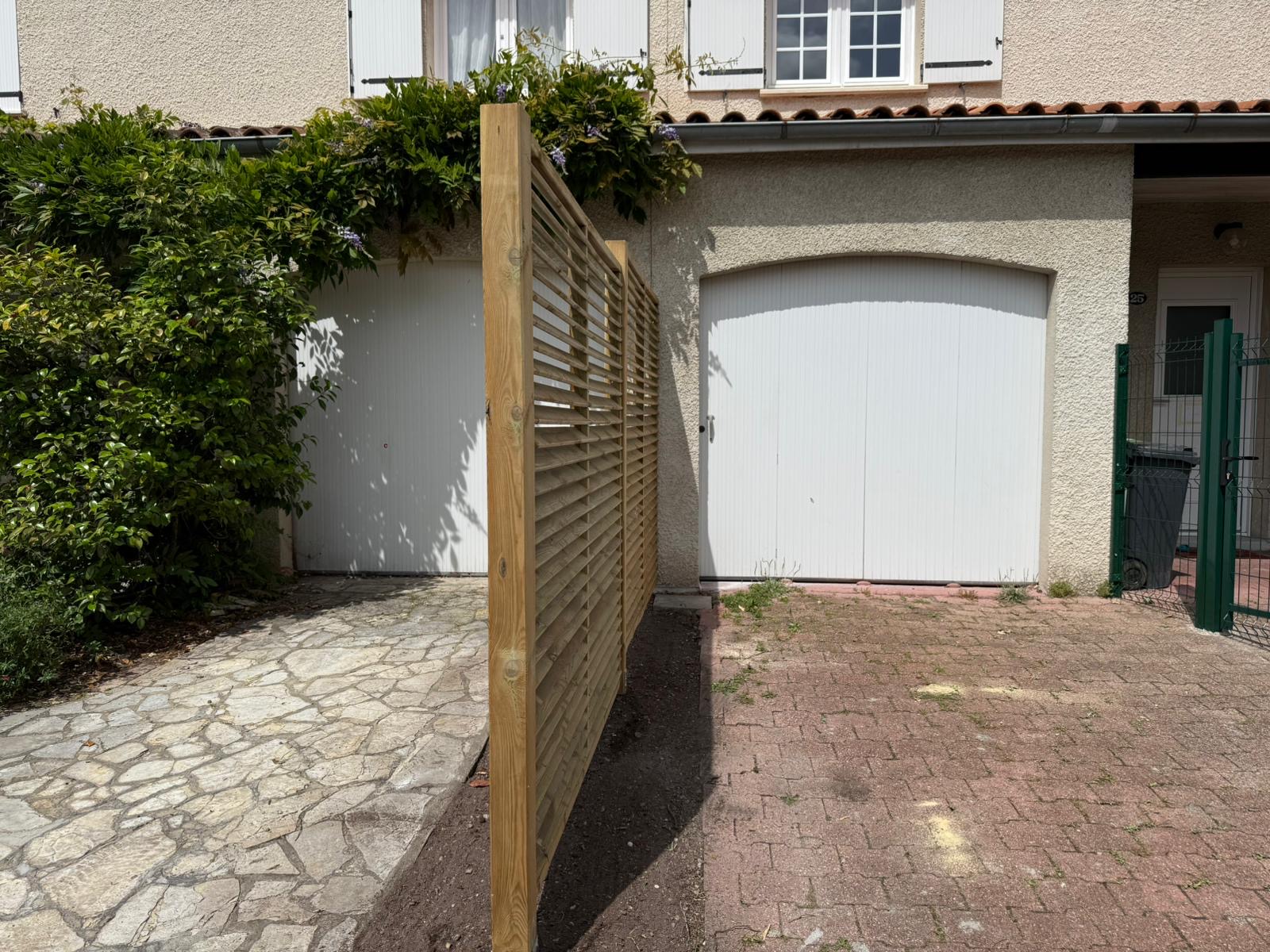 Mérignac - Création séparation bois 3
