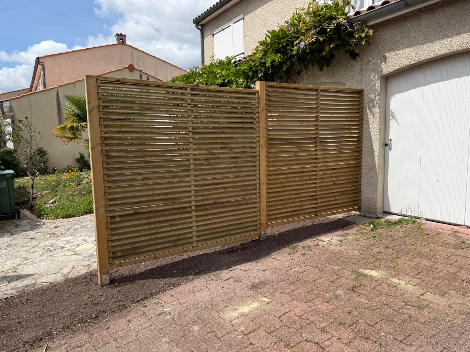 Mérignac - Création séparation bois