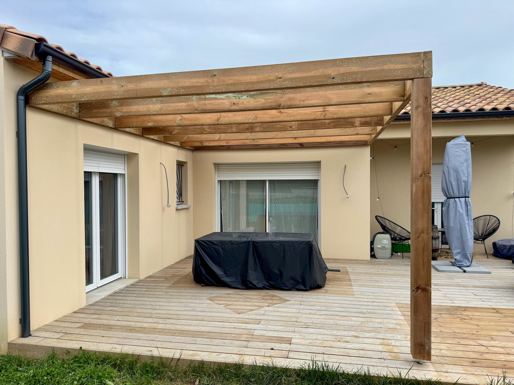 St andré de cubzac - Création pergola 1