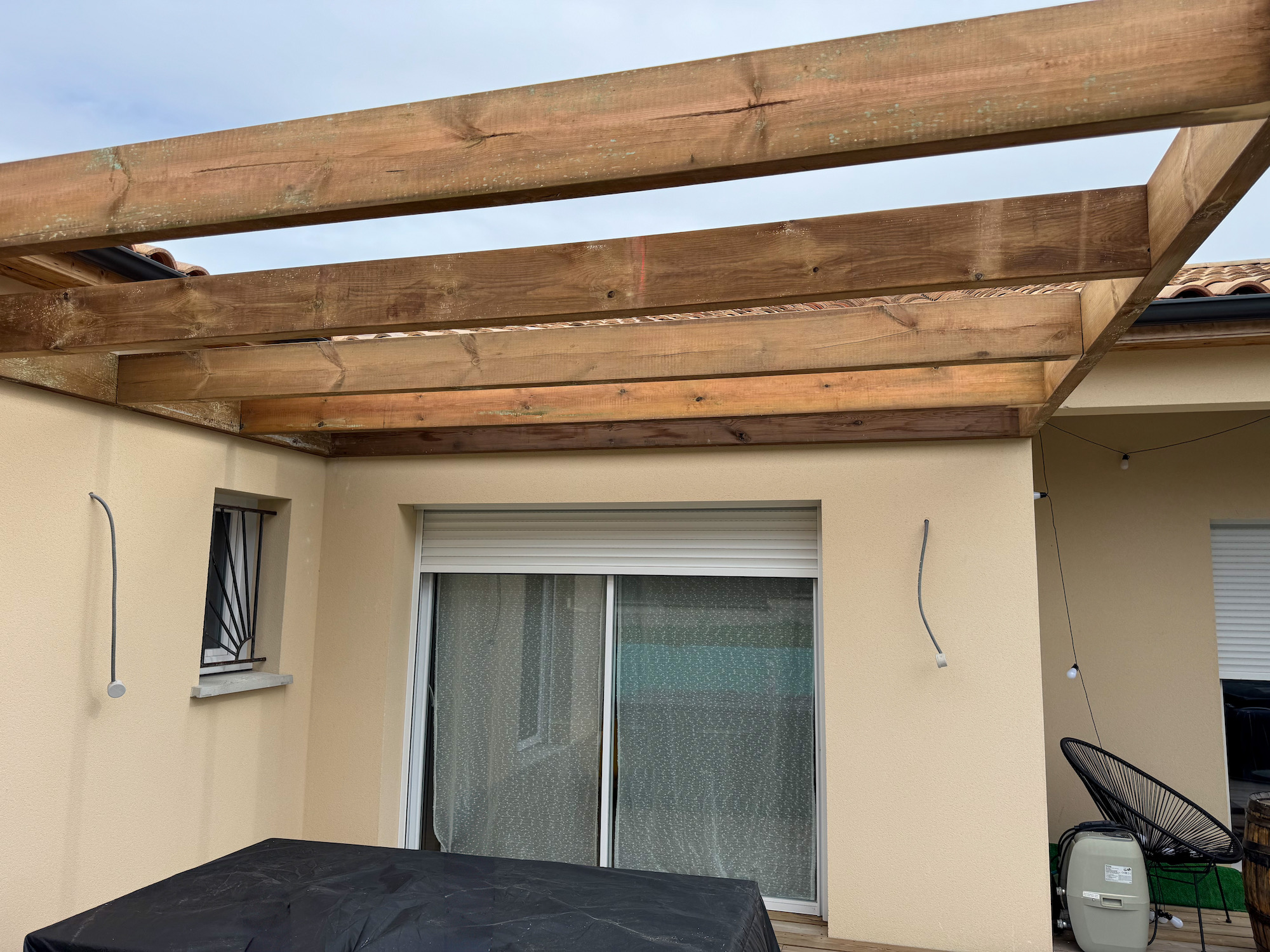 St andré de cubzac - Création pergola 2